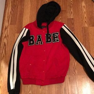 Rue 21  BABE Letterman Jacket NWOT